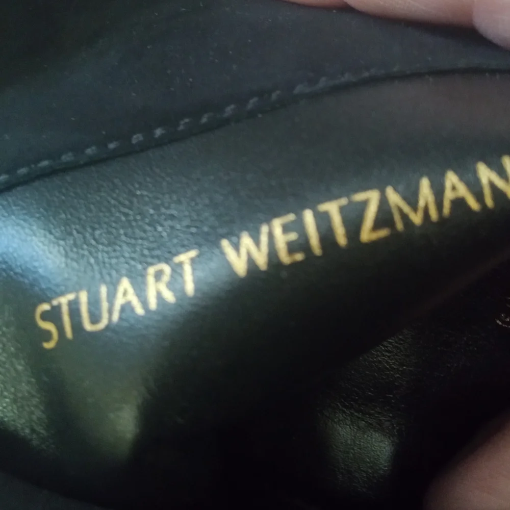 🆕⭐ STUART WEITZMAN Lowlands black suede boots